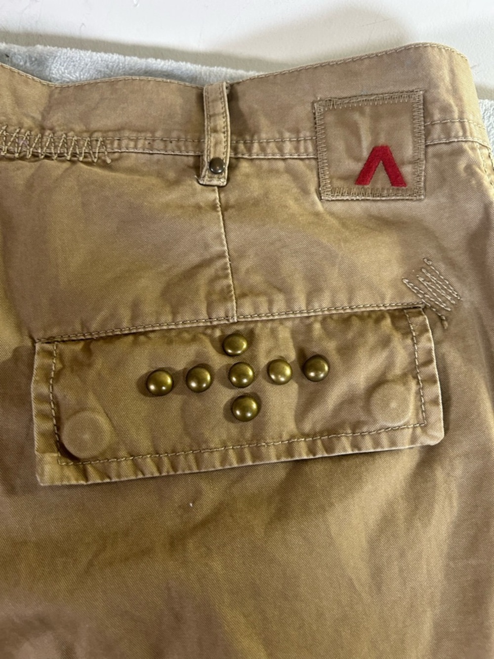 Alberto Men's Cargo Pants in Tan - Utility Comfort - Picture 6 of 14